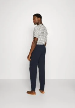 Pier One 2 PACK - Nachtwäsche Hose - Dark Blue/mottled Light Grey -Pier One 058df6f0d3f34a2aaf1cb22da08558a8