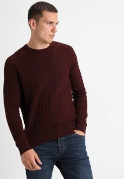 Pier One Strickpullover - Mottled Bordeaux 11 Pier One Strickpullover - Mottled Bordeaux -Pier One 299f670f1ac044398a81a9d31b2f4776 1