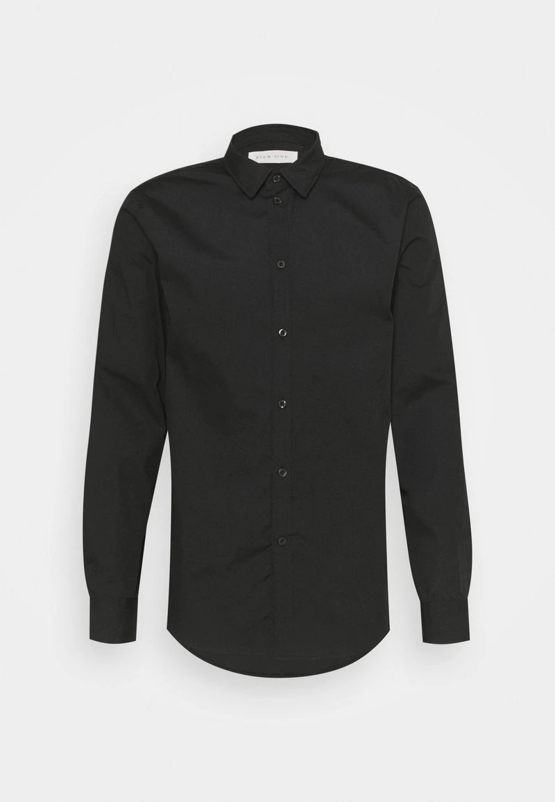 Pier One 2 PACK - Businesshemd - White/black 2 Pier One 2 PACK - Businesshemd - White/black – Bild 2