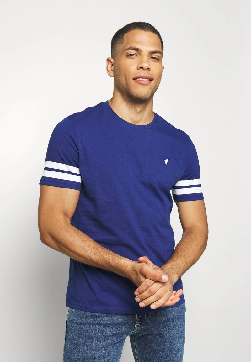 Pier One T-Shirt Print - Blue 1 Pier One T-Shirt Print - Blue