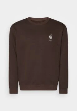 Pier One Sweatshirt - Dark Brown -Pier One 6301392f58bf4ec28c7deb55a4944195 1