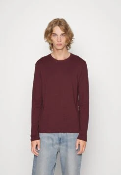 Pier One 5 PACK - Langarmshirt - White/dark Blue/black -Pier One 73ea04f565a34a4496a31f1b357b68b0