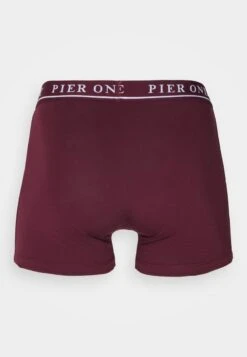 Pier One 5 PACK - Panties - Bordeaux/mottled Grey -Pier One 7da8844dcdf84f679d2ae215c1b81ed3