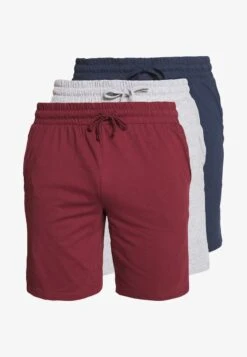 Pier One 3 PACK - Nachtwäsche Hose - Dark Blue/mottled Grey 9 Pier One 3 PACK - Nachtwäsche Hose - Dark Blue/mottled Grey -Pier One 7fdf46a671ba44ecb23e44e86e8b7ff9