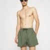 Pier One PEACHY SOFT BEACH SHORTS - Badeshorts - Khaki