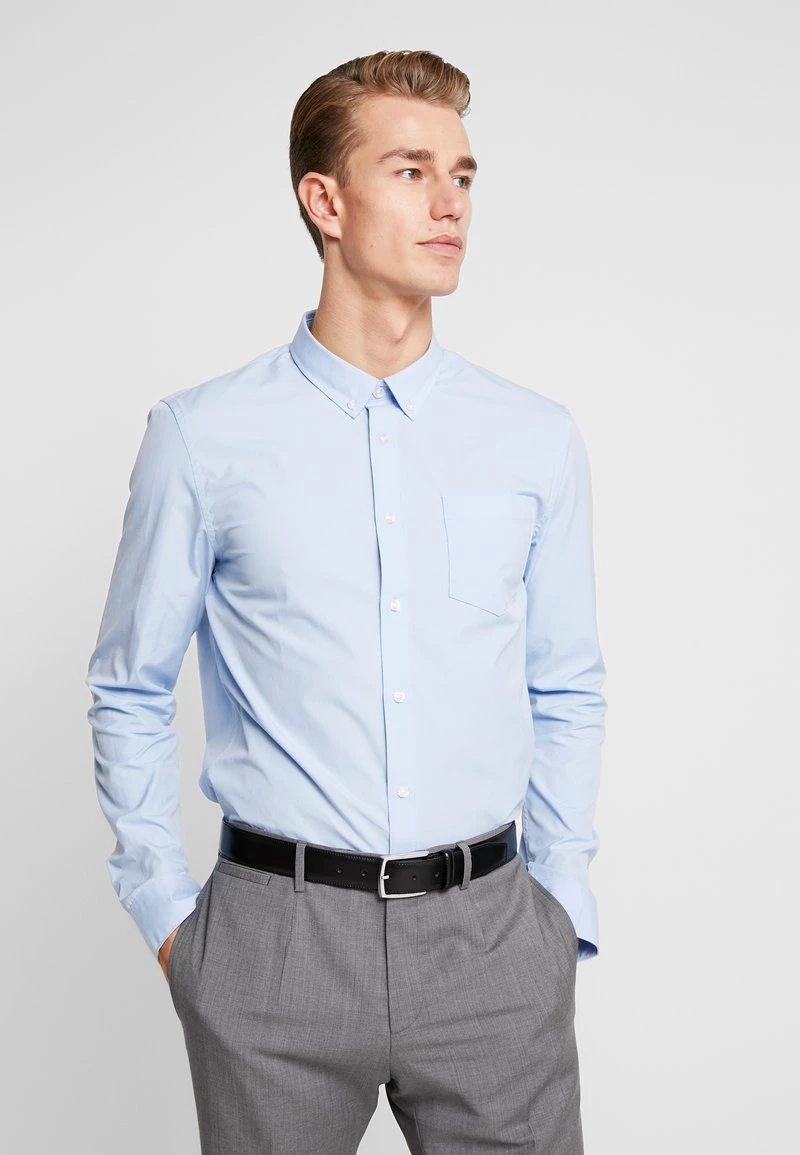 Pier One 2 PACK - Businesshemd - White/light Blue 2 Pier One 2 PACK - Businesshemd - White/light Blue – Bild 2