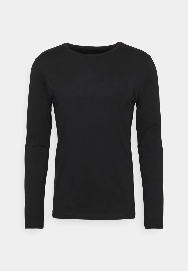 Pier One 2 PACK - Langarmshirt - Beige/black 4 Pier One 2 PACK - Langarmshirt - Beige/black – Bild 4