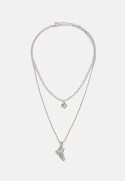 Pier One 2 PACK - Halskette - Silver-coloured 11 Pier One 2 PACK - Halskette - Silver-coloured -Pier One 9d038e7670c342348d18a1c1009866cc
