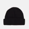 Pier One SHORT MICRO BEANIE UNISEX - Mütze - Black