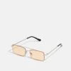 Pier One UNISEX - Sonnenbrille - Silver-coloured, Orange