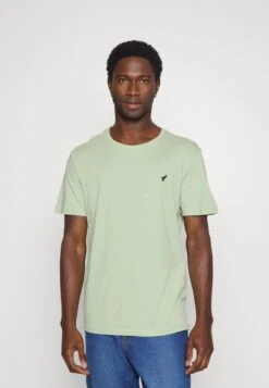 Pier One 5 PACK - T-Shirt Basic - White/blue/stone -Pier One b410943a224f48cb88dc772b8e7068b1