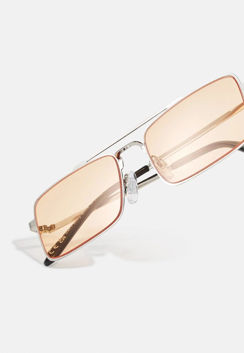 Pier One UNISEX - Sonnenbrille - Silver-coloured, Orange 4 Pier One UNISEX - Sonnenbrille - Silver-coloured, Orange – Bild 4