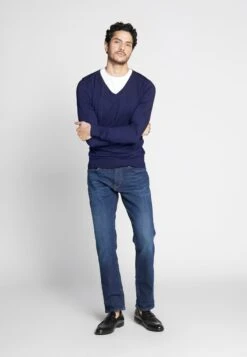 Pier One 4 PACK - T-Shirt Basic - Black/white/blue -Pier One d4a00152e448437a88ecae7271a6d961 1