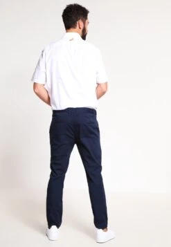 Pier One SLIM FIT CHINO - Chino - Dark Blue 8 Pier One SLIM FIT CHINO - Chino - Dark Blue -Pier One d781d37eda76425a93e9a0a3b37f56fe