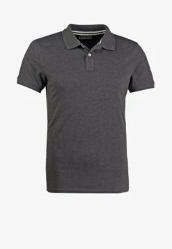Pier One Poloshirt - Dark Grey Melange -Pier One e696389ad42f4800a8341eceda477bc7